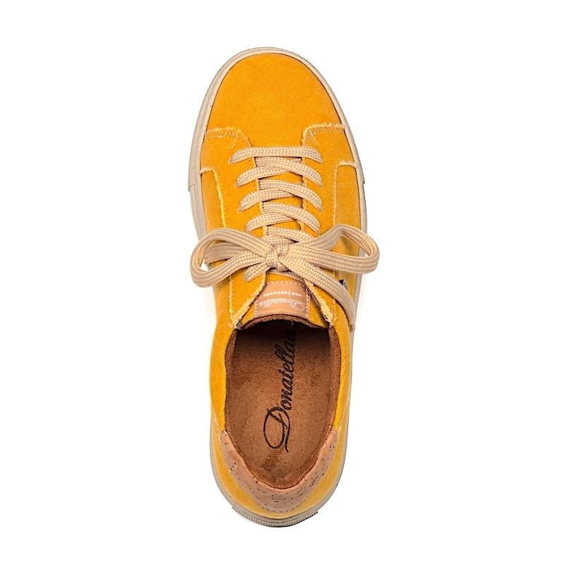 Made in Portugal EU36-45 Eco-Friendly Organic Cotton Canvas Color Yellow